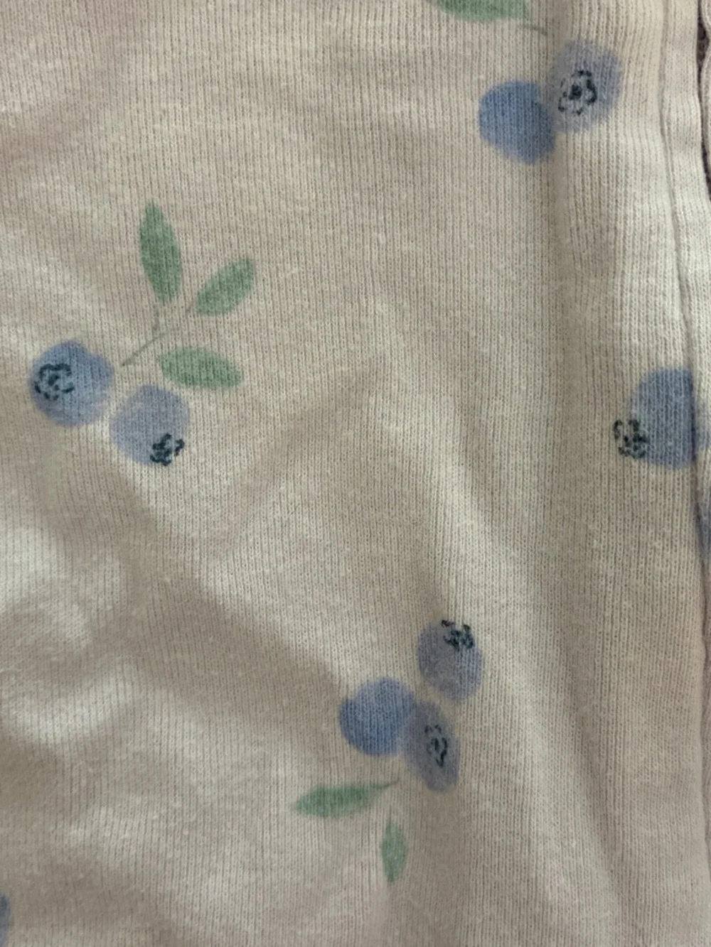 Soft Lavender & Cream Butterfly Print One-Piece Pajama (Set of 2)